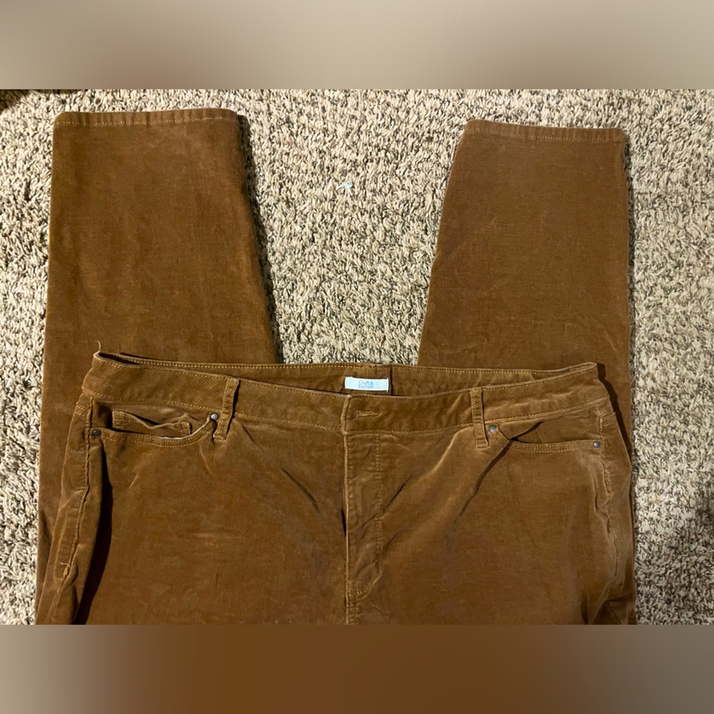 Courderoy pants